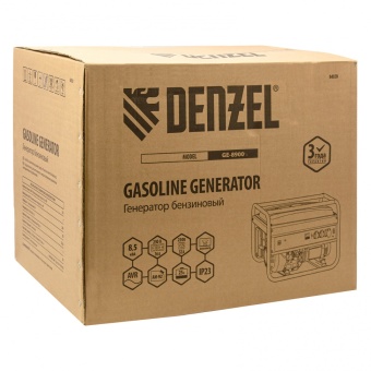 Бензиновая электростанция DENZEL GE 8900